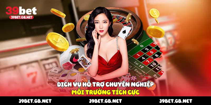 Dịch vụ hỗ trợ chuyên nghiệp, môi trường tích cực
